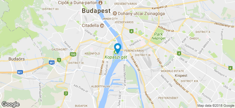 BudaPart Offices static map